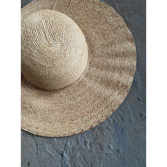 Helen Kaminski Hat Australia Straw Floppy Raffia Sun Garden Beach One Size - Picture 2 of 16